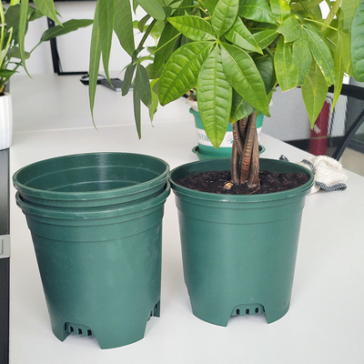 Kiểm soát rễ thoáng khí 1- 5 Gallon Chậu hoa bằng nhựa tròn Chậu vườn ươm