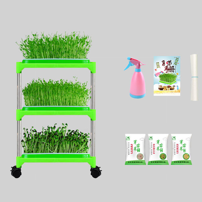 Giá đỡ khay cây giống thủy canh Pp trong nhà cho gia đình chống ăn mòn
