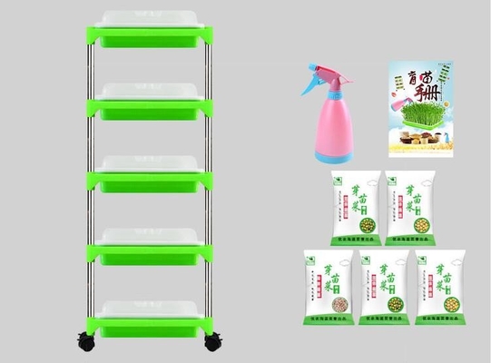 Khay ươm cây nhiều lớp Giá đỡ Khay thủy canh Microgreen Có thể phân hủy sinh học