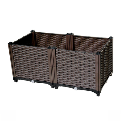 Hộp trồng cây bằng nhựa dày ngoài trời cho chất chống đông trên sân thượng