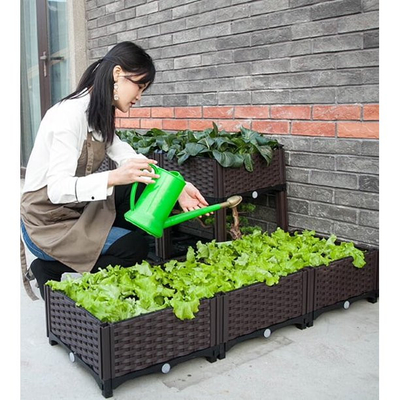 Hộp nhựa trồng cây thân thiện với trái đất thoáng khí để trồng cây con