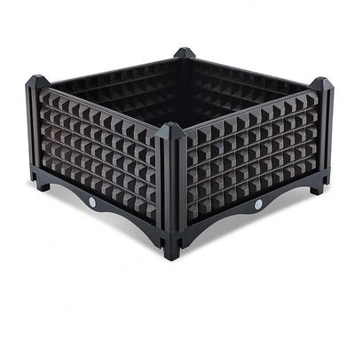 Trồng rau ngoài trời Hộp nhựa trồng rau có thể xếp chồng lên nhau 45 * 75 * 90cm