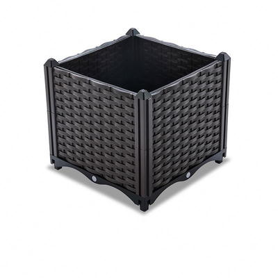 Hộp nhựa trồng ban công bằng nhựa đương đại 40 * 40 * 26CM