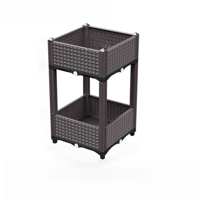 Hộp trồng cây bằng nhựa nâng cao tối giản OEM để chống ăn mòn rễ sâu