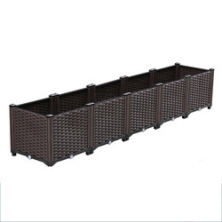 Hộp trồng cây bằng nhựa cao cấp thoáng khí Biểu trưng hai tầng tùy chỉnh