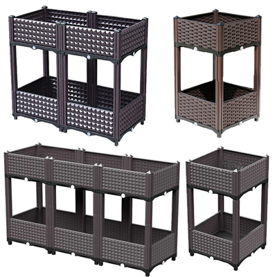 Hộp nhựa trồng cây bằng nhựa Polypropylene công suất lớn Chống côn trùng