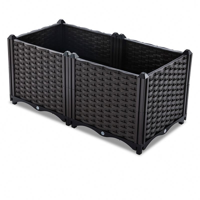 Hộp nhựa trồng cỏ bằng nhựa dệt bằng chứng côn trùng Hộp 30 inch Hộp trồng cây bằng nhựa