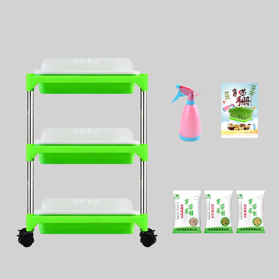 Giá đỡ khay cây giống thủy canh Pp trong nhà cho gia đình chống ăn mòn