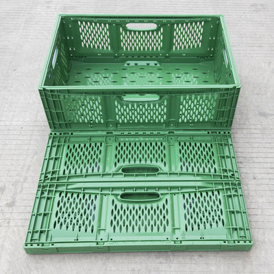 Siêu thị tùy chỉnh Giỏ gấp nhựa Vận chuyển thực phẩm rau